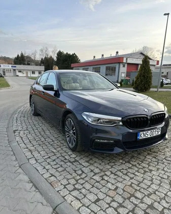 małopolskie BMW Seria 5 cena 142999 przebieg: 164000, rok produkcji 2017 z Ciechocinek